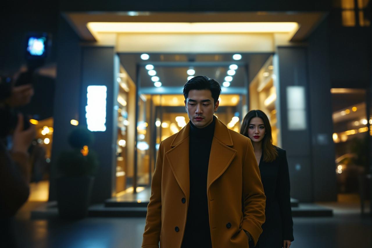 一线女星深夜密会神秘男子 - 吃瓜中心娱乐新闻配图